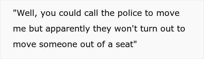 Guy’s Booked Train Seat Gets Taken By Arrogant Passenger, He Does The Same With First Class Seat Because The Conductor Couldn’t Help Him About It Guy’s Booked Train Seat Gets Taken By Arrogant Passenger, He Does The Same With First Class Seat Because The Conductor Couldn’t Help Him About It