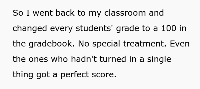 Principal Orders Teacher To Change Lazy Student's Grade Just Because Her Parents Work At School District, They Maliciously Comply Principal Orders Teacher To Change Lazy Student's Grade Just Because Her Parents Work At School District, They Maliciously Comply