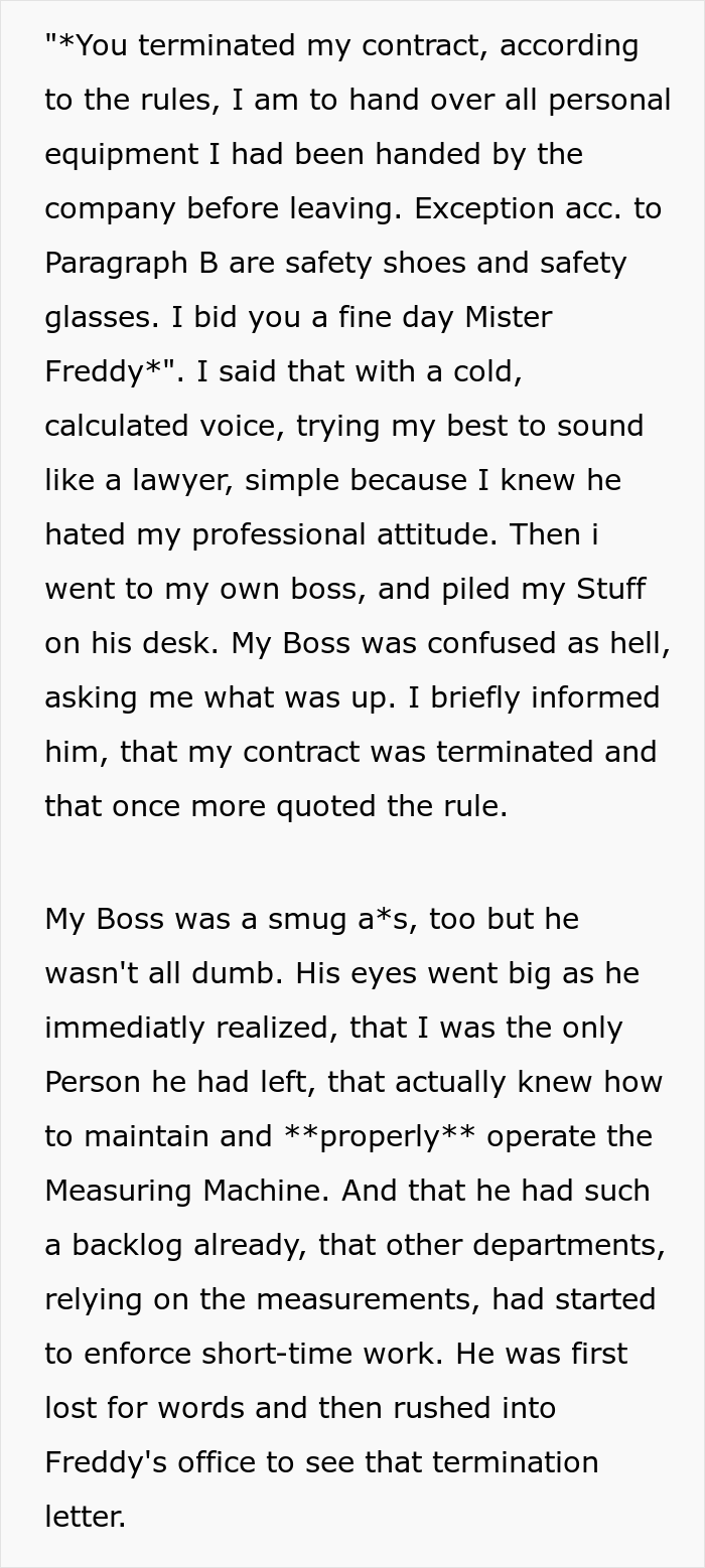 Boss Shows Up With Termination Letter In Hopes Of Worker Apologizing For “Bullying” His Colleague, He Signs The Papers And Takes The Whole Department Down