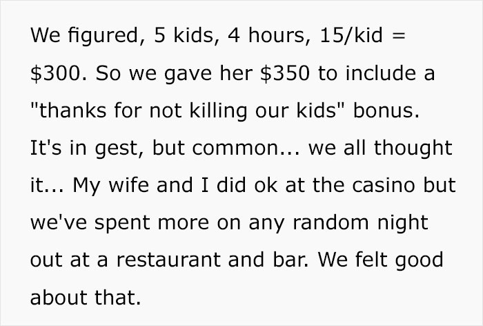 First-Time Babysitter 'Loses Her Mind' After Parent Pays Her $330 More Than Expected