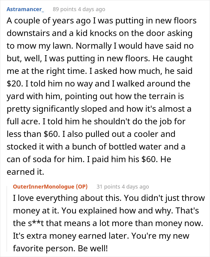 First-Time Babysitter 'Loses Her Mind' After Parent Pays Her $330 More Than Expected First-Time Babysitter 'Loses Her Mind' After Parent Pays Her $330 More Than Expected