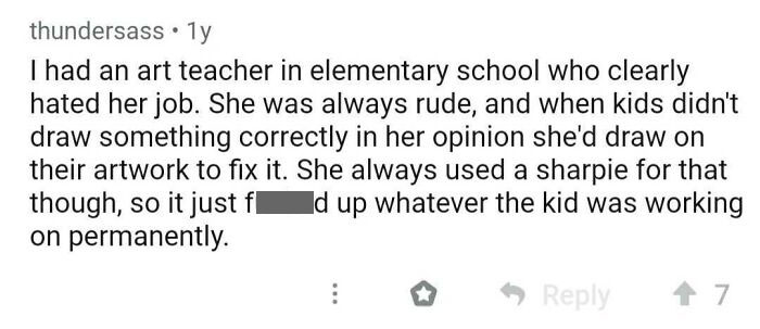 Toxic Teacher In School