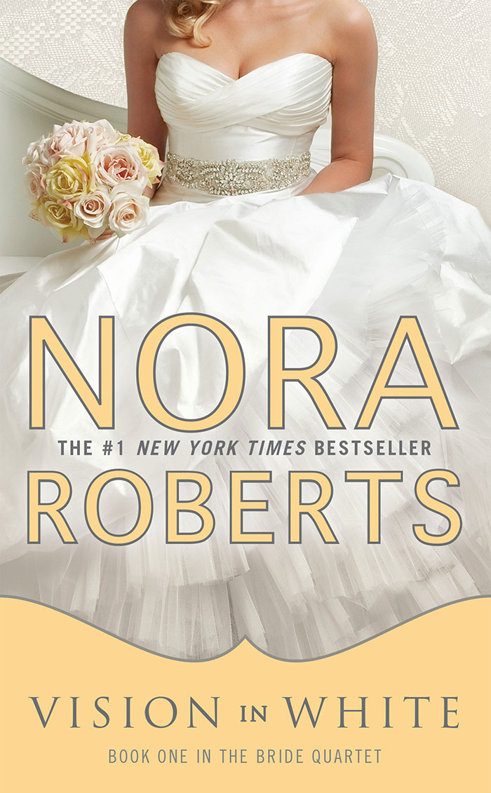 Book cover of Vision In White by Nora Roberts