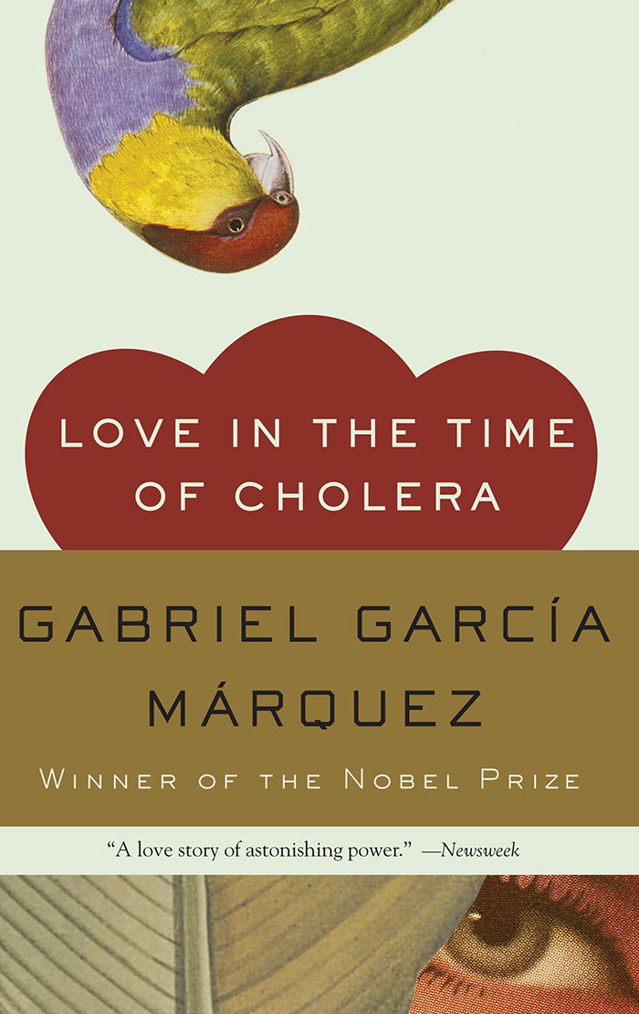 Book cover of Love in the Time of Cholera by Gabriel Garcia Márquez