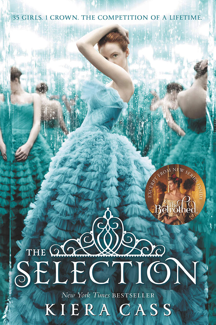 Book cover of The Selection by Kiera Cass
