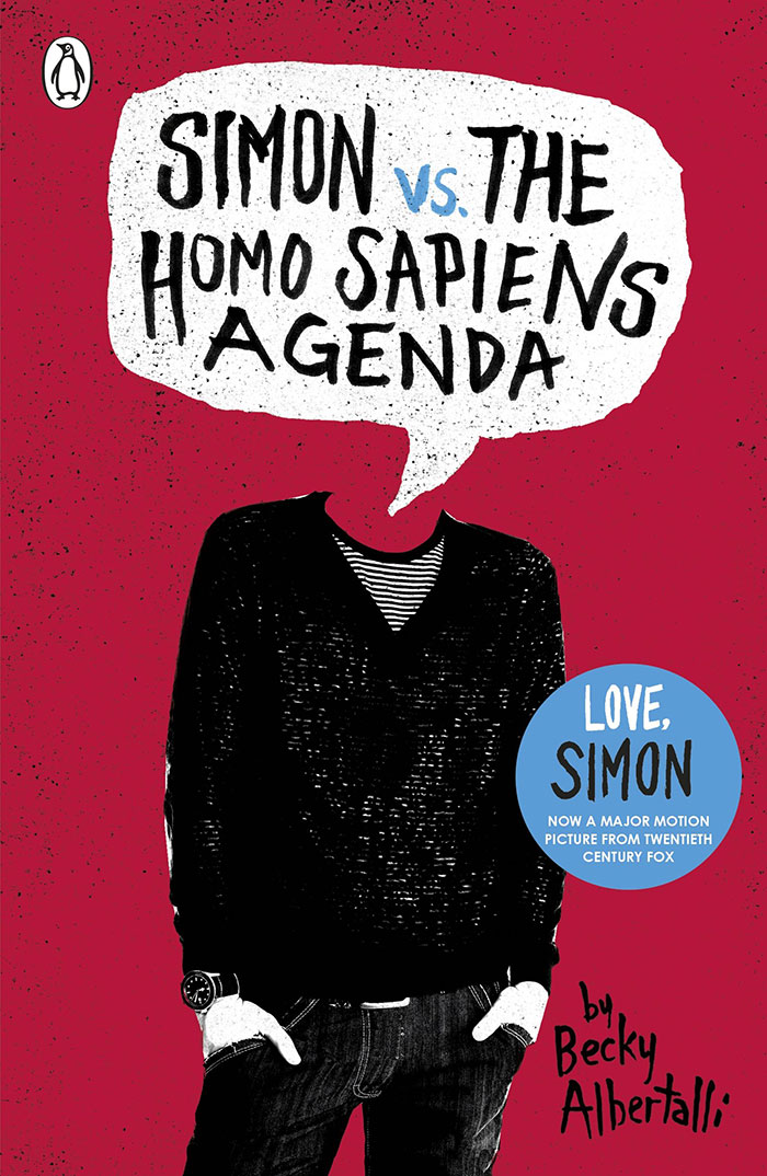 Book cover of Simon vs. The Homo Sapiens Agenda by Becky Albertalli