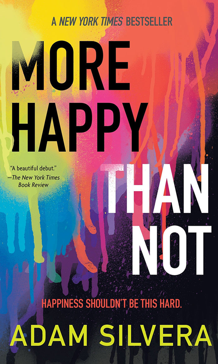 Book cover of More Happy Than Not by Adam Silvera