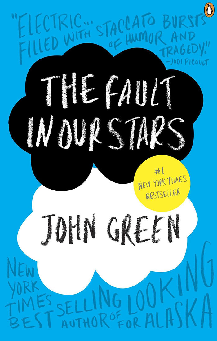 Book cover of The Fault in our Stars by John Green