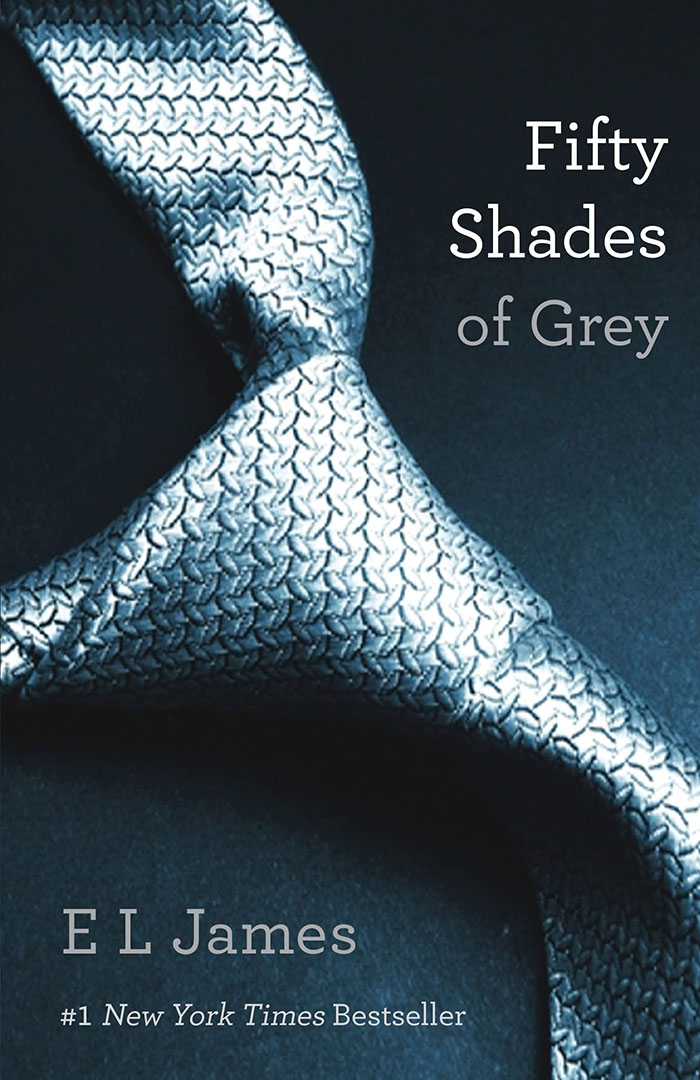 Book cover of Fifty Shades of Grey by E. L. James