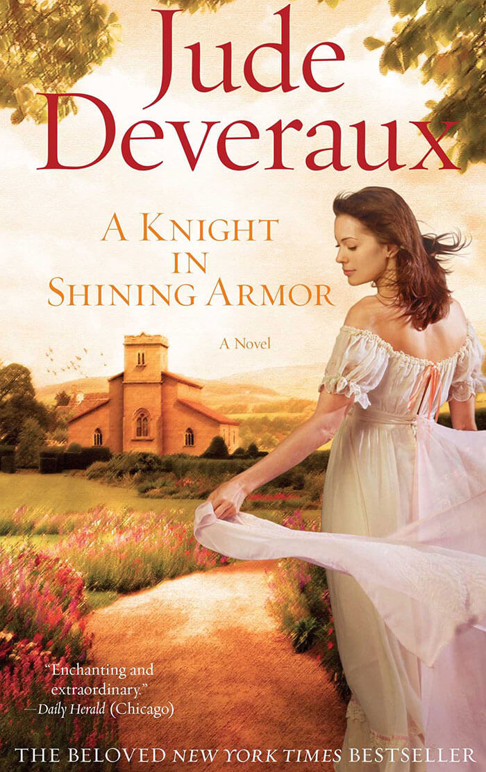 Book cover of A Knight In Shining Armor by Jude Deveraux