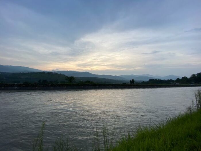 Sunset In Mandi, India