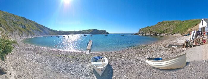 Peace And Tranquility. Lulworth Cove - UK.