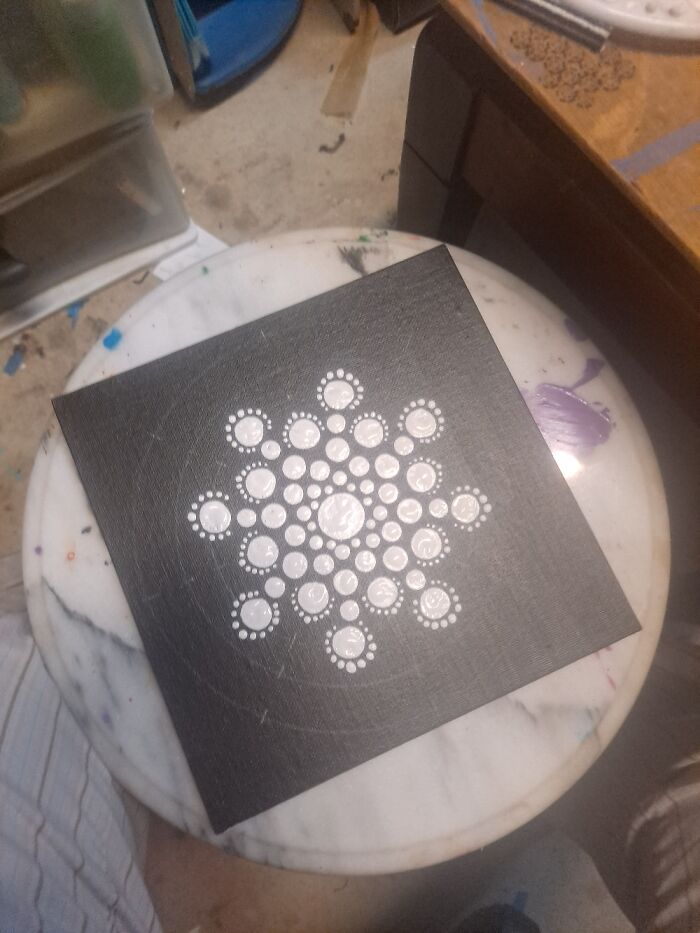 Still Working On This. I Just Learned About Dot Art So This Is One Of My First Attempts