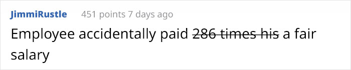 Company’s Blunder Costs Them $180K As The Employee Paid 286 Times His Salary Disappears Company’s Blunder Costs Them $180K As The Employee Paid 286 Times His Salary Disappears