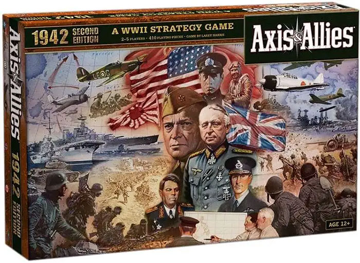 Picture of Axis and Allies game box