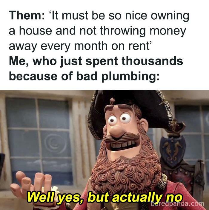 The Movie ‘The Money Pit’ Was A Documentary Based On My Life.
use Code Homeownermemes For 10% Off At @getleaksmart For Leak Protection
#plumbing #leaks