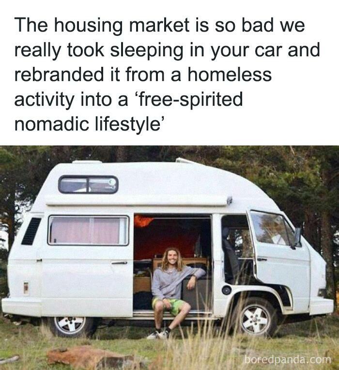 For Only $90,000 You Too Can Buy A Sprinter And Live In A Van Down By The River.
#vanlife #vanlifediaries
@homeownermemes