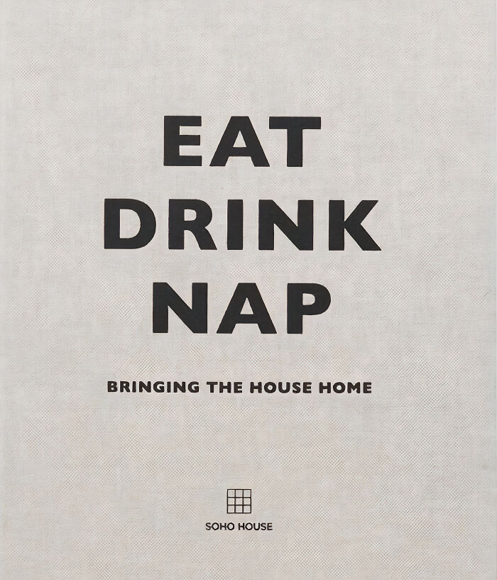Book cover for "Eat, Drink, Nap: Bringing The House Home" 