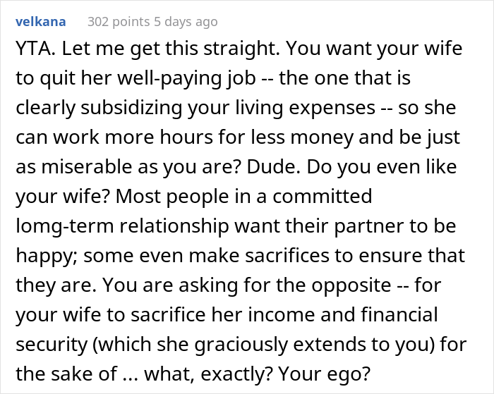 Husband Is Annoyed With Wife Keeping Secrets About Her Job And Having Free Time, Tells Her To Find Another One Husband Is Annoyed With Wife Keeping Secrets About Her Job And Having Free Time, Tells Her To Find Another One