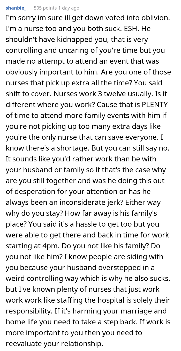 Wife Hijacks Husband’s Car To Leave A Family Party Because He Tricked Her Into Coming To The BBQ Even Though She Had A Shift At Work Wife Hijacks Husband’s Car To Leave A Family Party Because He Tricked Her Into Coming To The BBQ Even Though She Had A Shift At Work