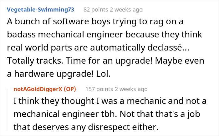 Woman Puts Boyfriend’s Mates In Their Place By Revealing She Makes Twice His Salary After They Called Her A Gold Digger Woman Puts Boyfriend’s Mates In Their Place By Revealing She Makes Twice His Salary After They Called Her A Gold Digger