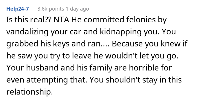 Wife Hijacks Husband’s Car To Leave A Family Party Because He Tricked Her Into Coming To The BBQ Even Though She Had A Shift At Work Wife Hijacks Husband’s Car To Leave A Family Party Because He Tricked Her Into Coming To The BBQ Even Though She Had A Shift At Work