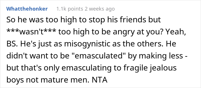 Woman Puts Boyfriend’s Mates In Their Place By Revealing She Makes Twice His Salary After They Called Her A Gold Digger Woman Puts Boyfriend’s Mates In Their Place By Revealing She Makes Twice His Salary After They Called Her A Gold Digger