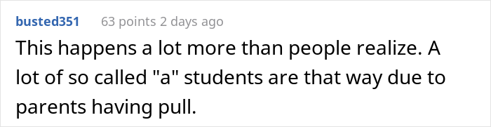 Principal Orders Teacher To Change Lazy Student's Grade Just Because Her Parents Work At School District, They Maliciously Comply Principal Orders Teacher To Change Lazy Student's Grade Just Because Her Parents Work At School District, They Maliciously Comply