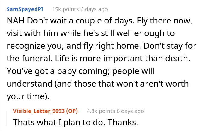 "Am I The Jerk For Wanting To Go Somewhere While My Wife Is Almost Due?" "Am I The Jerk For Wanting To Go Somewhere While My Wife Is Almost Due?"