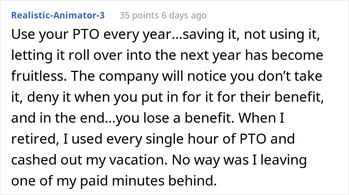 Loyal Employee Decides To Never Give His Employers 2 Weeks Notice About Leaving A Job After A Company Refused To Pay Him For His Unused PTO Loyal Employee Decides To Never Give His Employers 2 Weeks Notice About Leaving A Job After A Company Refused To Pay Him For His Unused PTO