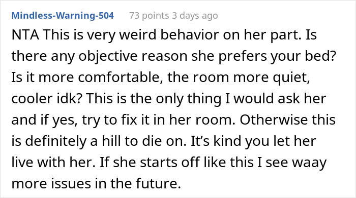 Mother-In-Law Wants To Sleep In Couple's Bed, Can't Take 'No' For An Answer And Starts Marital Drama Mother-In-Law Wants To Sleep In Couple's Bed, Can't Take 'No' For An Answer And Starts Marital Drama