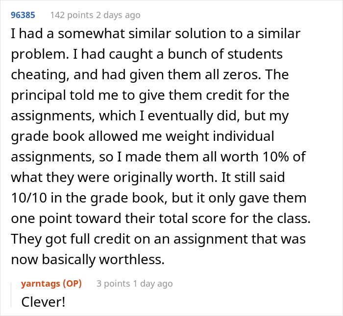 Principal Orders Teacher To Change Lazy Student's Grade Just Because Her Parents Work At School District, They Maliciously Comply Principal Orders Teacher To Change Lazy Student's Grade Just Because Her Parents Work At School District, They Maliciously Comply