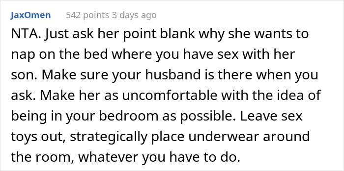 Mother-In-Law Wants To Sleep In Couple's Bed, Can't Take 'No' For An Answer And Starts Marital Drama Mother-In-Law Wants To Sleep In Couple's Bed, Can't Take 'No' For An Answer And Starts Marital Drama