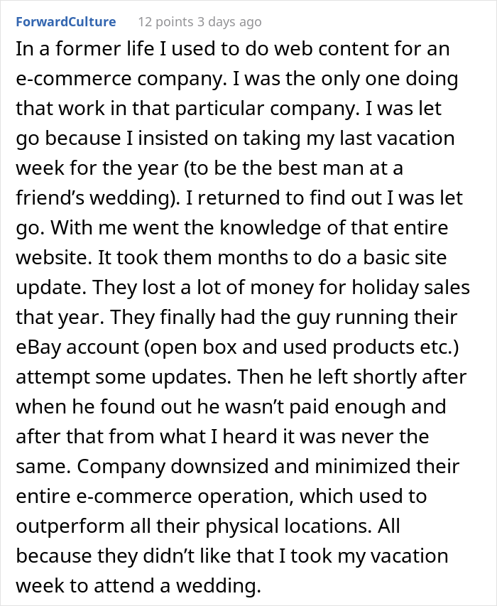 Company That Made $15 Million In Profit Refuses To Give Worker A Well-Deserved Raise, So They Quit And Everyone Else Follows Suit Company That Made $15 Million In Profit Refuses To Give Worker A Well-Deserved Raise, So They Quit And Everyone Else Follows Suit