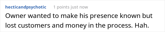 New Policy Banning Staff From Drinking At Restaurant’s Bar Backfires, Costing Employer A Dip In Sales New Policy Banning Staff From Drinking At Restaurant’s Bar Backfires, Costing Employer A Dip In Sales