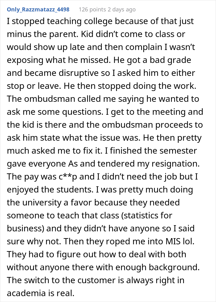 Principal Orders Teacher To Change Lazy Student's Grade Just Because Her Parents Work At School District, They Maliciously Comply Principal Orders Teacher To Change Lazy Student's Grade Just Because Her Parents Work At School District, They Maliciously Comply