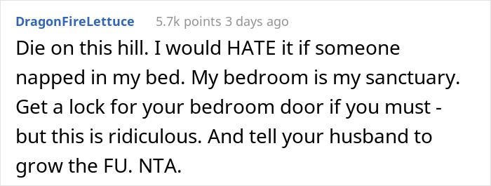 Mother-In-Law Wants To Sleep In Couple's Bed, Can't Take 'No' For An Answer And Starts Marital Drama Mother-In-Law Wants To Sleep In Couple's Bed, Can't Take 'No' For An Answer And Starts Marital Drama
