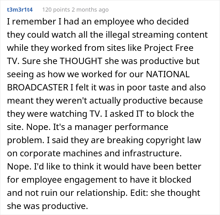 Management Brushes Off This Guy’s Concerns About A Certain Employee, So He Places Every Possible Restriction On His Computer Management Brushes Off This Guy’s Concerns About A Certain Employee, So He Places Every Possible Restriction On His Computer