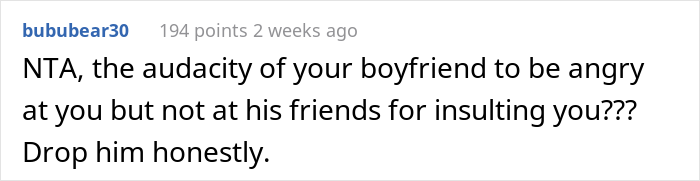 Woman Puts Boyfriend’s Mates In Their Place By Revealing She Makes Twice His Salary After They Called Her A Gold Digger Woman Puts Boyfriend’s Mates In Their Place By Revealing She Makes Twice His Salary After They Called Her A Gold Digger