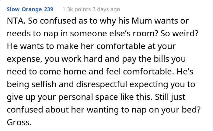Mother-In-Law Wants To Sleep In Couple's Bed, Can't Take 'No' For An Answer And Starts Marital Drama Mother-In-Law Wants To Sleep In Couple's Bed, Can't Take 'No' For An Answer And Starts Marital Drama