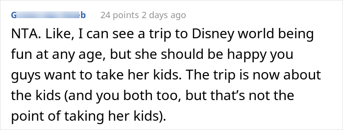 Kids' Mom Is Angry After Their Aunt Invites Everyone To Disney World Except Her And Husband