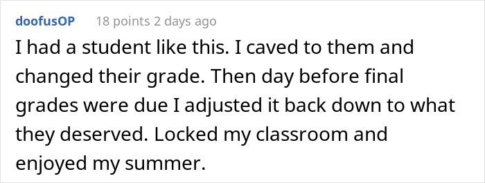 Principal Orders Teacher To Change Lazy Student's Grade Just Because Her Parents Work At School District, They Maliciously Comply Principal Orders Teacher To Change Lazy Student's Grade Just Because Her Parents Work At School District, They Maliciously Comply