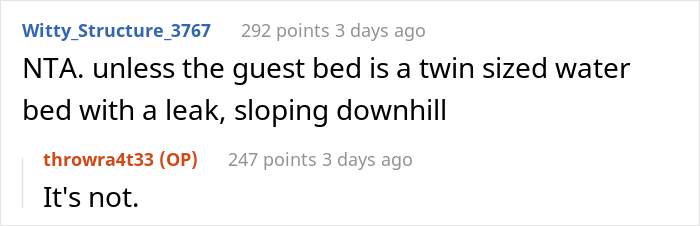 Mother-In-Law Wants To Sleep In Couple's Bed, Can't Take 'No' For An Answer And Starts Marital Drama Mother-In-Law Wants To Sleep In Couple's Bed, Can't Take 'No' For An Answer And Starts Marital Drama