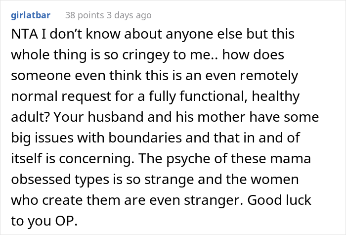 Mother-In-Law Wants To Sleep In Couple's Bed, Can't Take 'No' For An Answer And Starts Marital Drama Mother-In-Law Wants To Sleep In Couple's Bed, Can't Take 'No' For An Answer And Starts Marital Drama