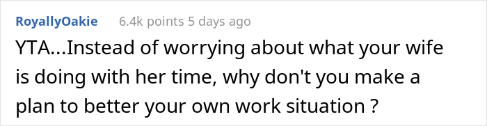 Husband Is Annoyed With Wife Keeping Secrets About Her Job And Having Free Time, Tells Her To Find Another One Husband Is Annoyed With Wife Keeping Secrets About Her Job And Having Free Time, Tells Her To Find Another One