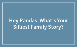 Hey Pandas, What's Your Silliest Family Story?
