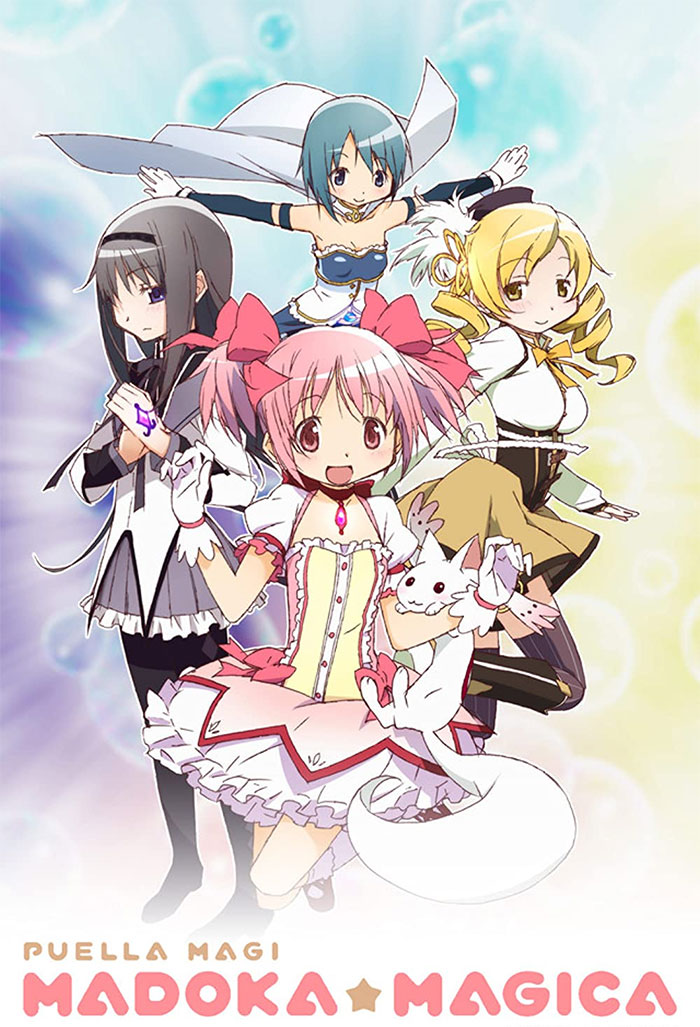 Poster for Puella Magi Madoka Magica anime
