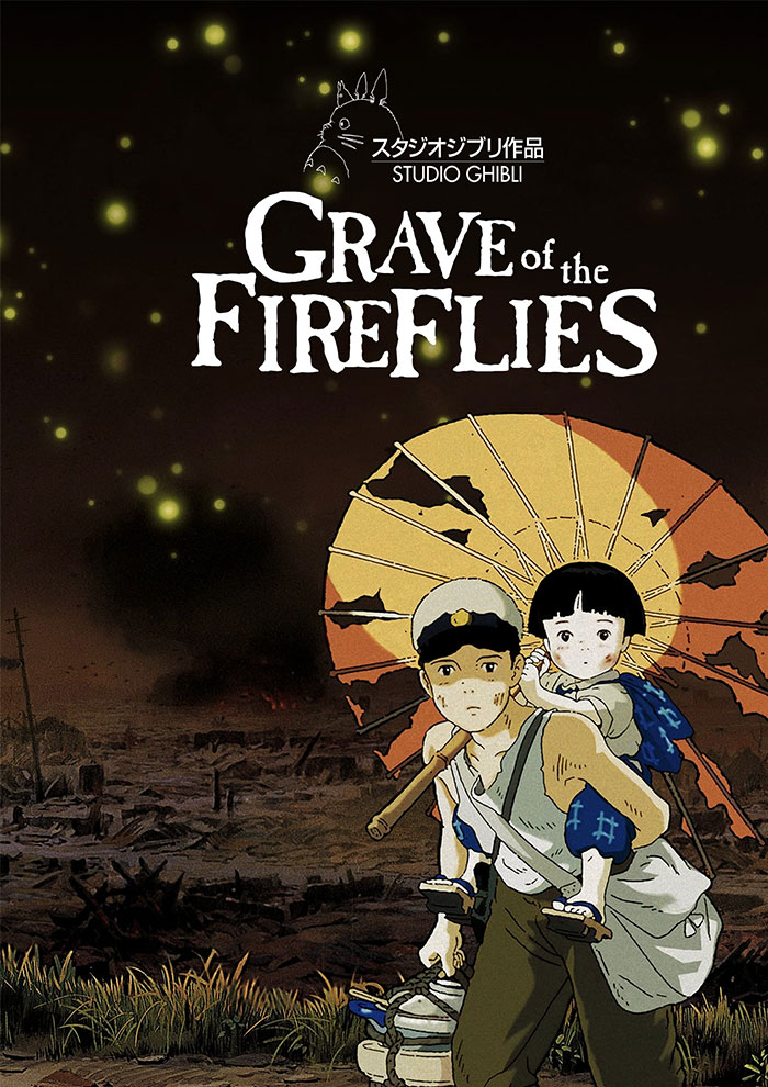 Poster for Grave of the Fireflies anime