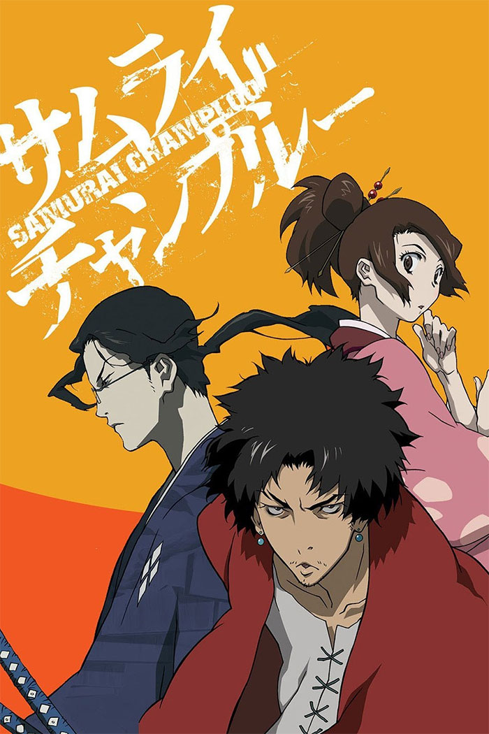 Poster for Samurai Champloo anime