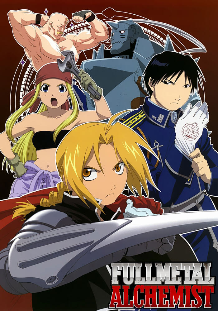 Poster for Fullmetal Alchemist anime